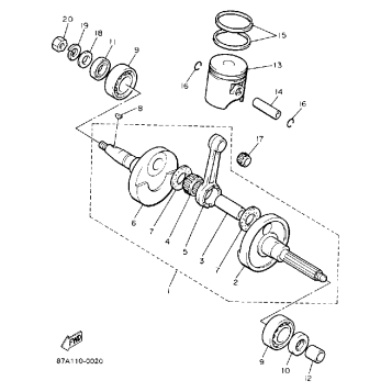 CRANKSHAFT - PISTON