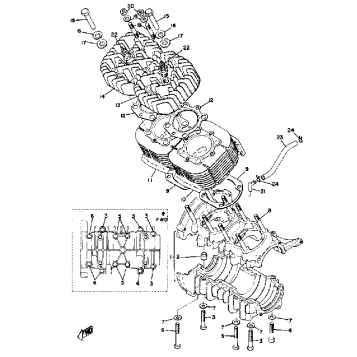 CRANKCASE - CYLINDER
