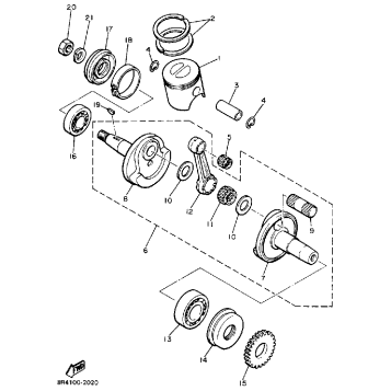 CRANKSHAFT - PISTON