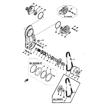 TRACK DRIVE SL292 - B - C