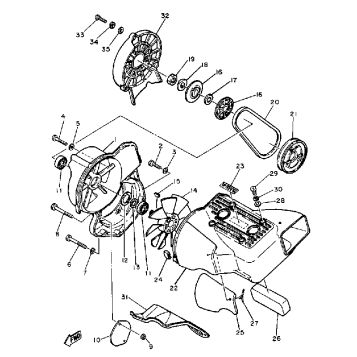 AIR SHROUD - FAN SR540D