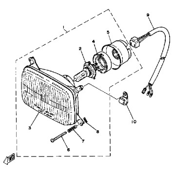 HEADLIGHT EC540C - D