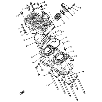 CRANKCASE - CYLINDER