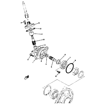 SPEEDOMETER - GEAR UNIT