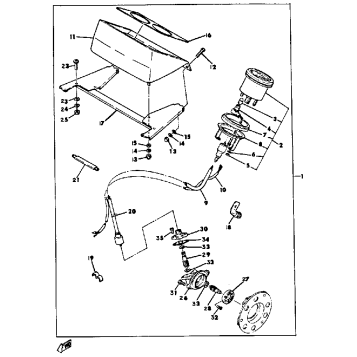 SPEEDOMETER KIT ET250C - D - E