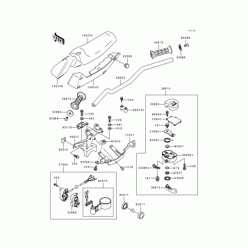 Handlebar(JF650-B3/B4)