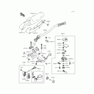 Handlebar(JF650-B5/B6)