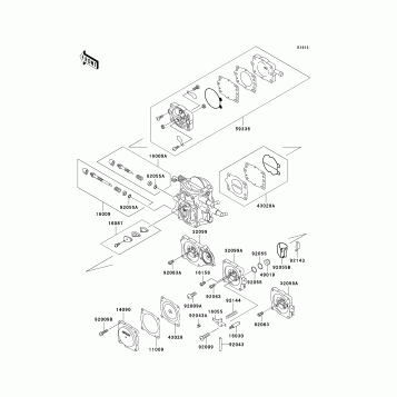 Carburetor Parts(-JHT10AE006977)
