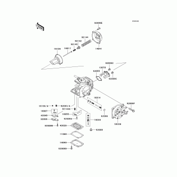 Carburetor Parts(JH1100-A5)