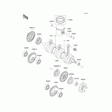 Crankshaft/Piston(s)