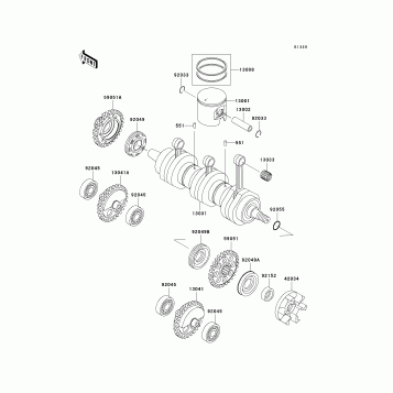 Crankshaft/Piston(s)