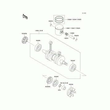 Crankshaft/Piston(s)
