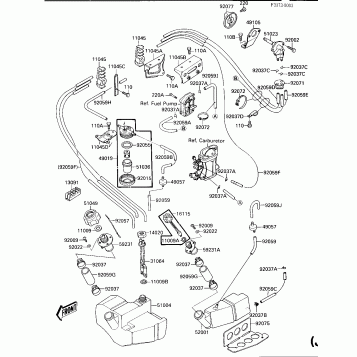 FUEL TANK/OIL TANK (JF650-A2)