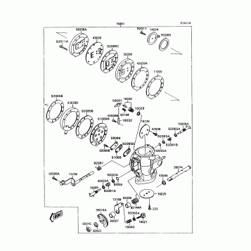 CARBURETOR(JS300AE022806&NAMI.)