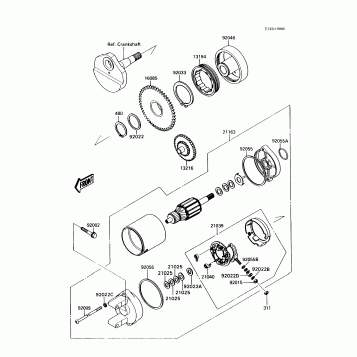 Starter Motor(JS300-A1)