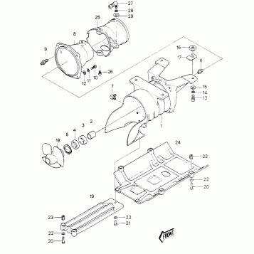 JET PUMP ('84-'86 JS440-A8/A9/A10)