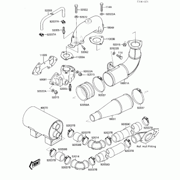 MUFFLER (KAW10001B787~KAW15906E787)