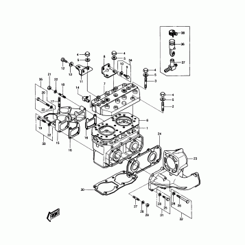 CYLINDER HEAD/CYLINDER