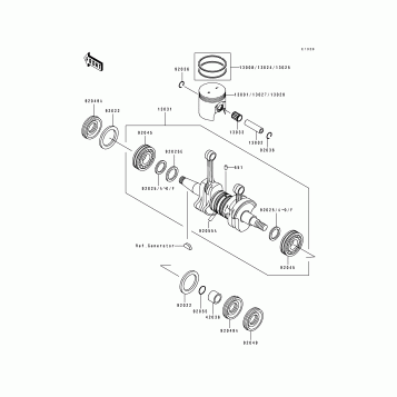 Crankshaft/Piston(s)