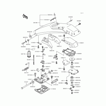 Handle Pole(&NAMI.KAW64650 91)