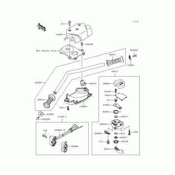 Handlebar(KAW64651 91&NAMI.)
