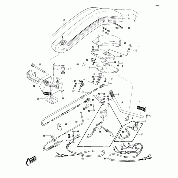 HANDLE POLE/CABLES (JS440-A2)