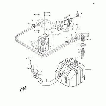 FUEL TANK ('77-'78 A1/A1A/A2)