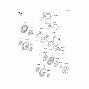 Crankshaft/Piston(s)