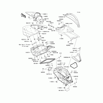 Hull Middle Fittings