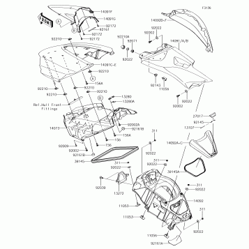Hull Middle Fittings