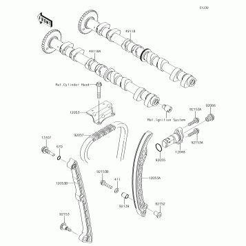 Camshaft(s)/Tensioner