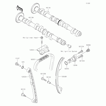 Camshaft(s)/Tensioner