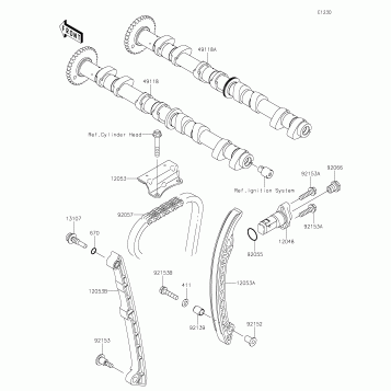 Camshaft(s)/Tensioner