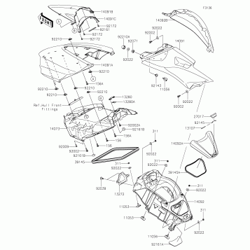 Hull Middle Fittings