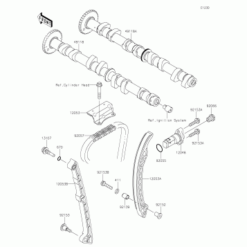 Camshaft(s)/Tensioner