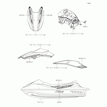 Decals(Ebony/Riptide Turquoise)(CN)