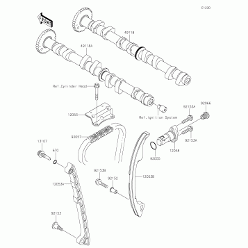 Camshaft(s)/Tensioner