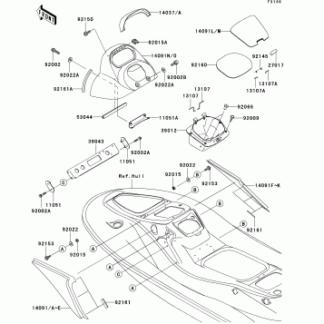 Hull Middle Fittings