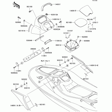 Hull Middle Fittings