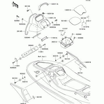 Hull Middle Fittings