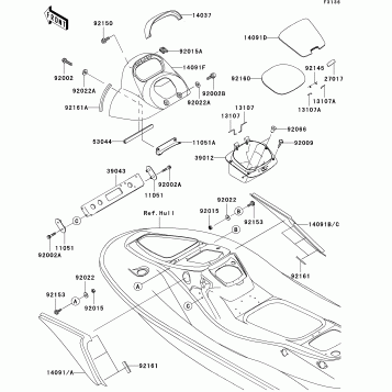 Hull Middle Fittings