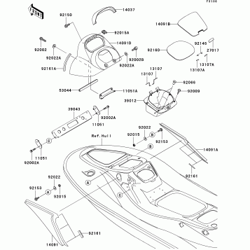 Hull Middle Fittings