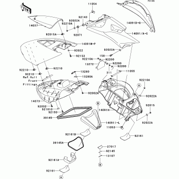 Hull Middle Fittings