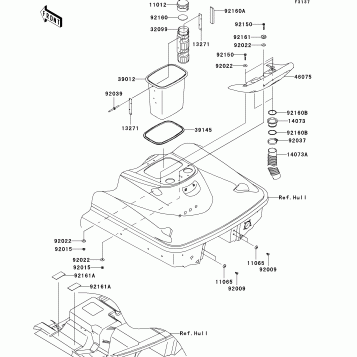 Hull Rear Fittings