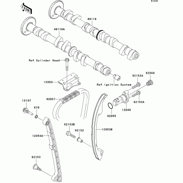 Camshaft(s)/Tensioner