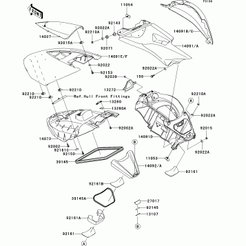 Hull Middle Fittings