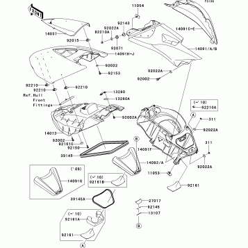 Hull Middle Fittings