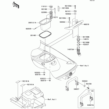 Hull Rear Fittings