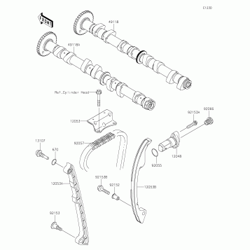 Camshaft(s)/Tensioner