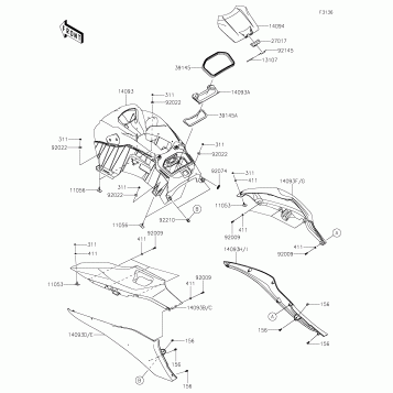 Hull Middle Fittings